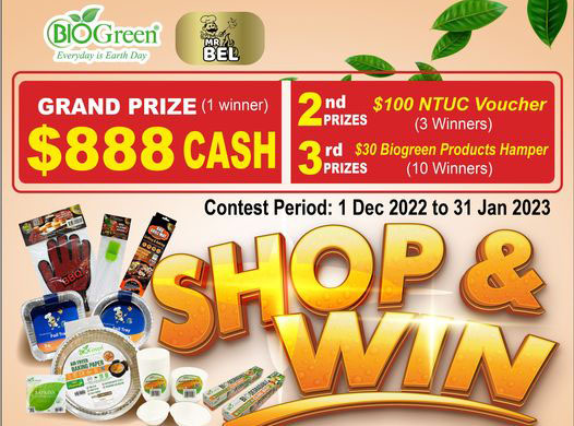Stand a chance to win the fantastic prizes!