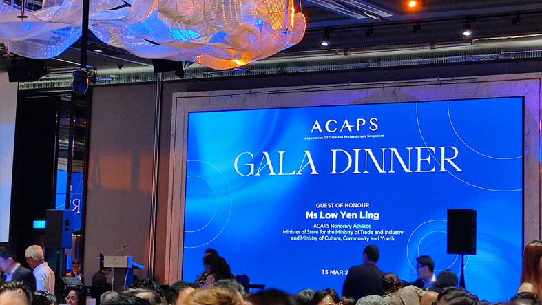 Sanz's Unforgettable Evening at the ACAPS Gala Dinner 2023