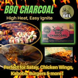 Bel BBQ Charcoal 3KG -made from Eucalyptus Wood