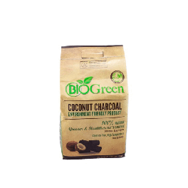 BioGreen Biodegradable Coconut Charcoal 3kg (6packs/ctn)