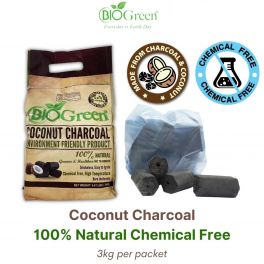 BioGreen  Coconut Charcoal 3kg