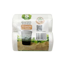 Biogreen Biodegradable Garbage  Bag - size S :19" x 22" x 20L 