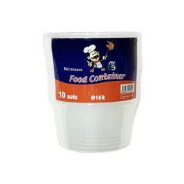 Food Container (Round)  M16R/10's   (450ml)