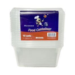 Food Container (Square) M650SQ/10's  (710ml)