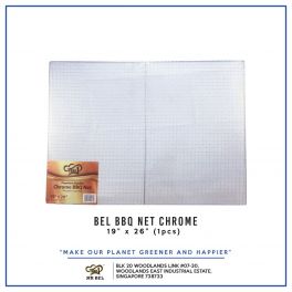 Bel BBQ NET  CHROME - size 19" X 26"