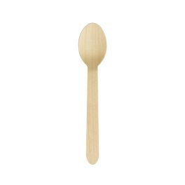 Biogreen Biodegradable Wooden Spoon 6" x 30's