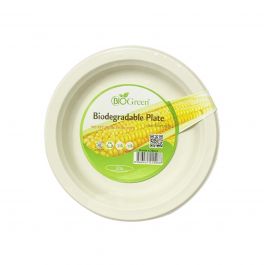 Biogreen Biodegradable  Plate  - Round 6" 