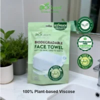 BIOGreen Disposable Face Towel | Hygienic & Eco-Friendly Skincare Essential